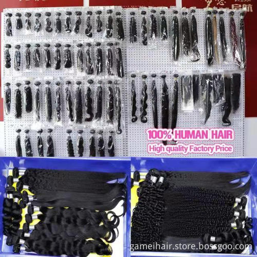 Factory Wholesale Cheap Wholesale Virgin Cuticle Aligned Hair Natural Color Strong Weft Body Wave Mink Hair Bundles